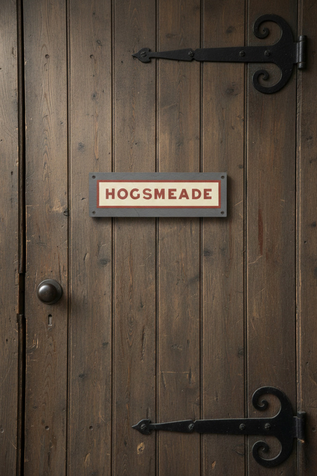 Hogsmeade Lisanslı Tabela - 2