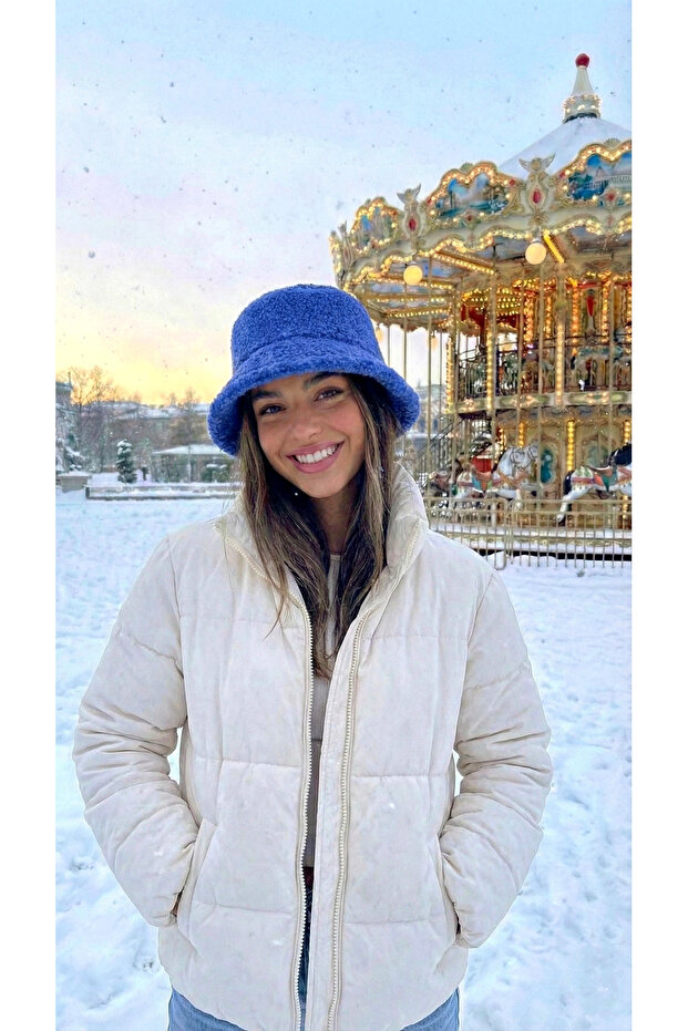 Soft Plush Bucket Hat - 1