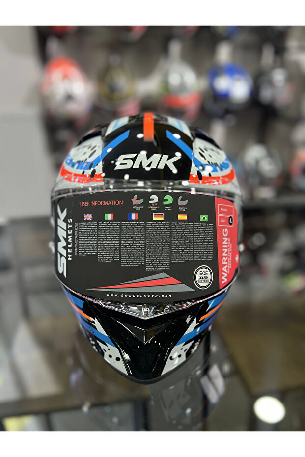 Stellar Graffiti Kapalı Kask - 4