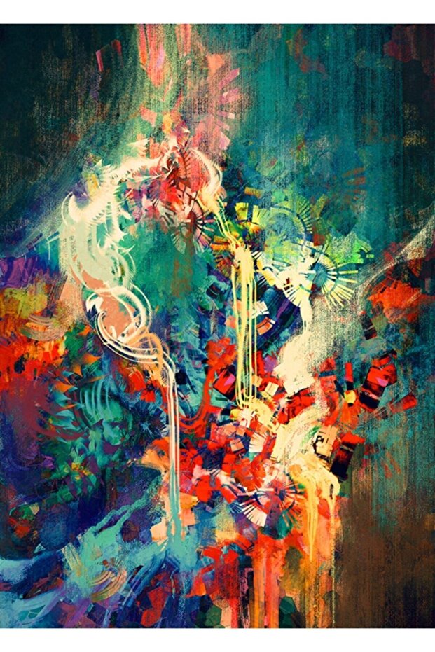 Soyut Modern Kanvas Tablo - 3