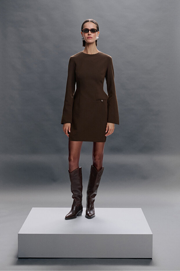 Exclusive mini elbise - 2