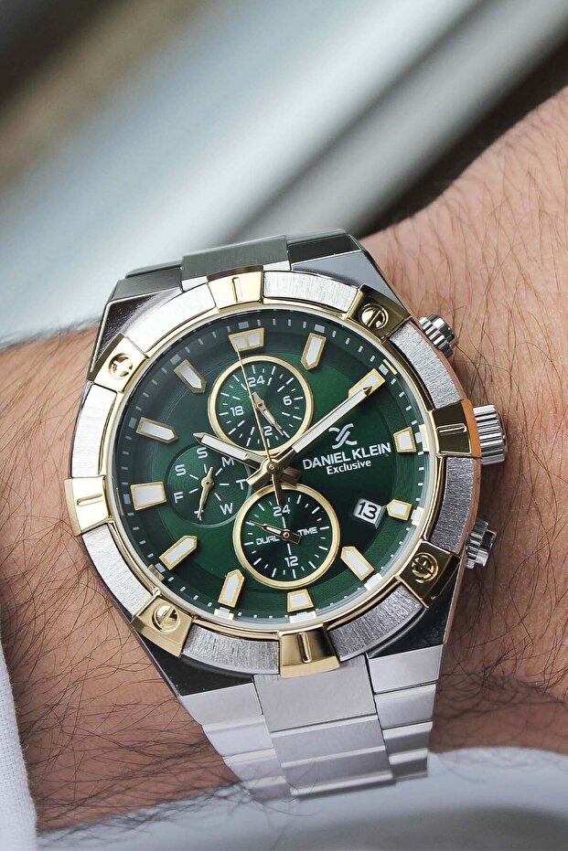 DK463552 Çelik Kordonlu Erkek Kol Saati - 1