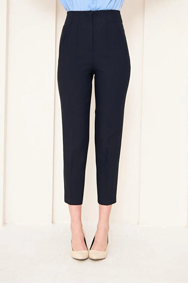 ÖNÜ FLATOLU PANTOLON HAVUÇ - 2