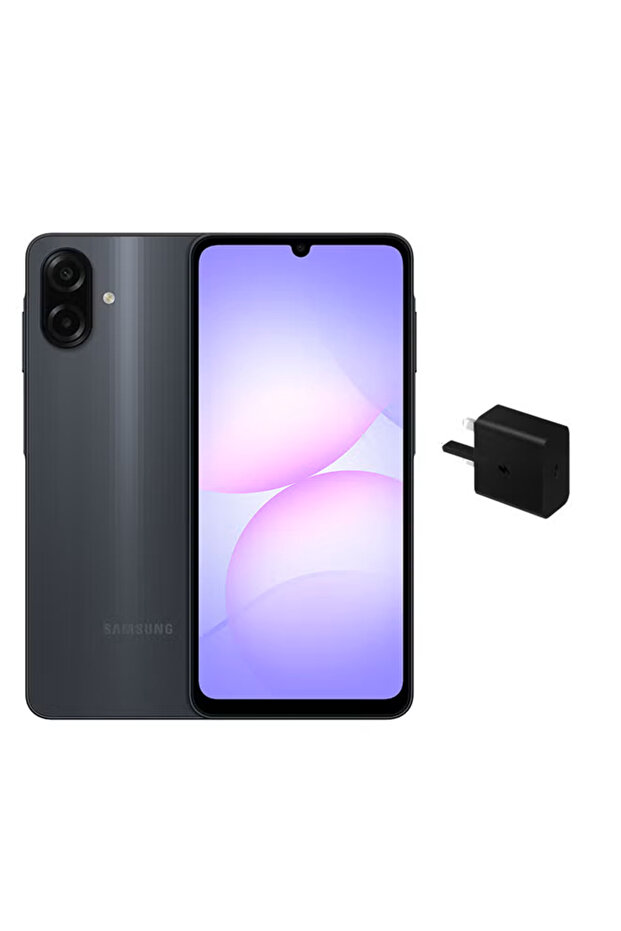 SM-A075F Galaxy A07 4G (4+128) GB مع شاحن - أسود -