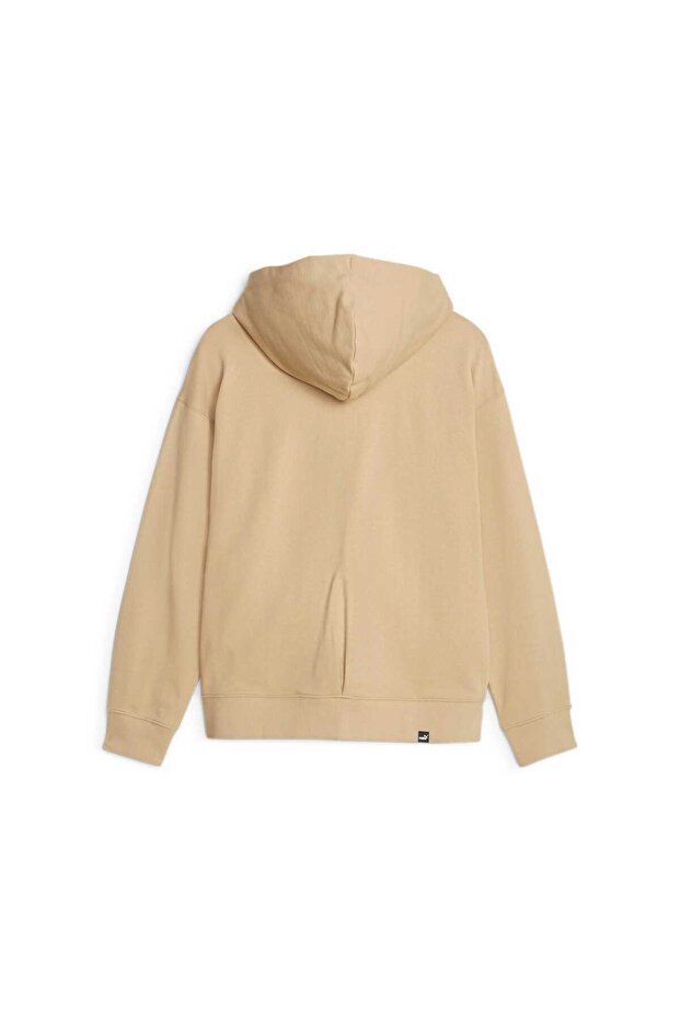 Zip Ceket, M, Krem - 6