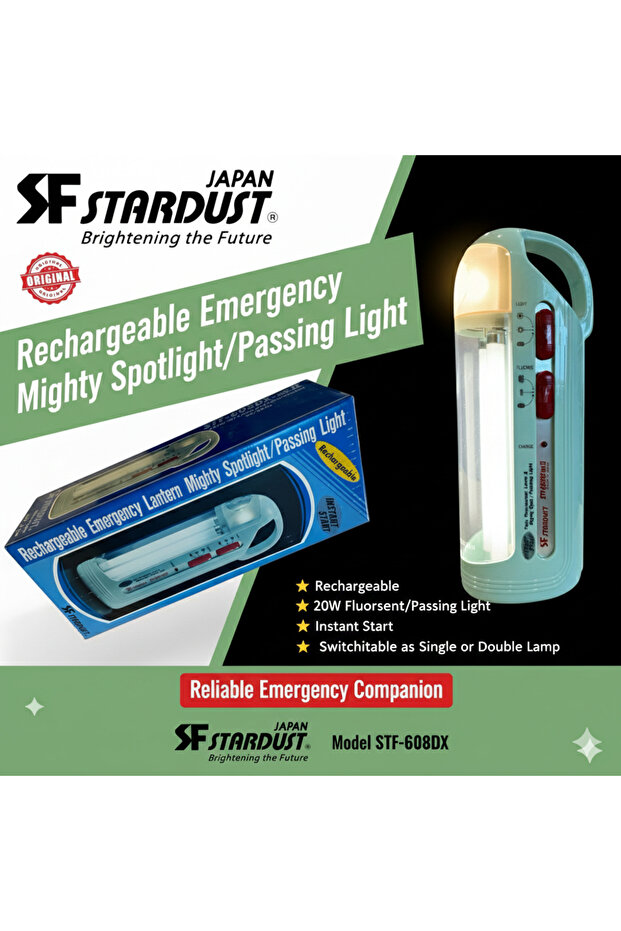 فانوس طوارئ قابل لإعادة الشحن - 4