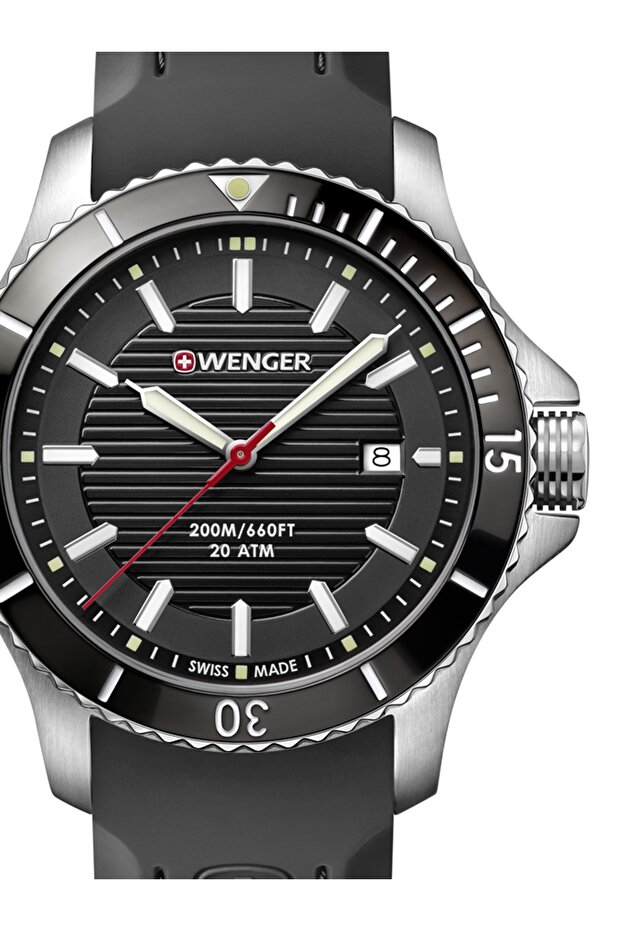 Mens Watch 01.0641.117, Quartz, 43mm, 20ATM