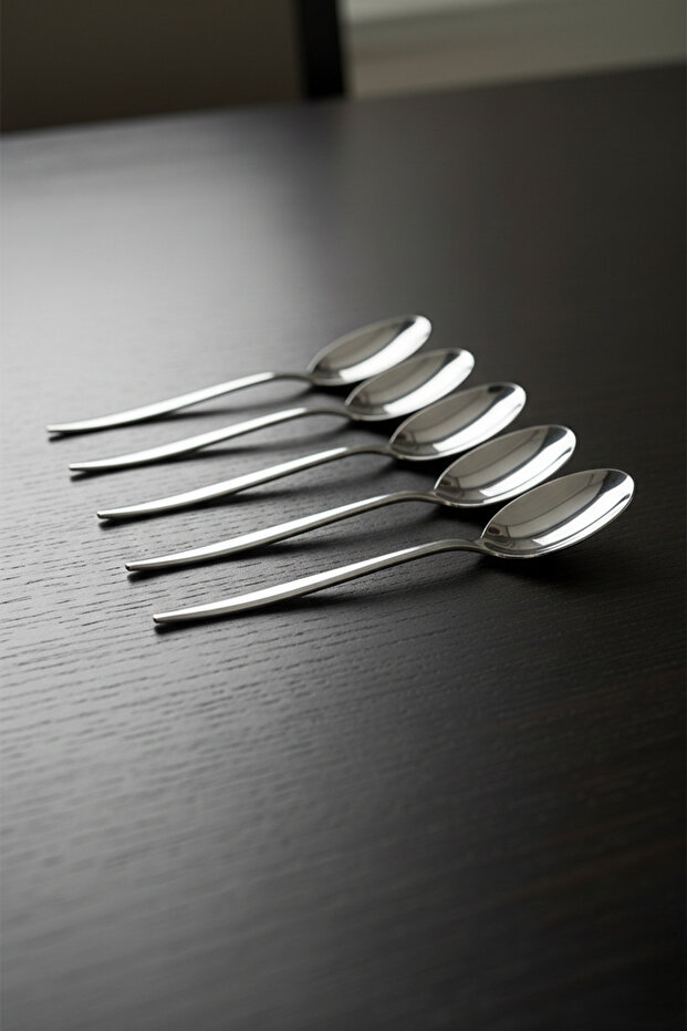 İstanbul Model Tatlı Kaşık 12 Adet - 4