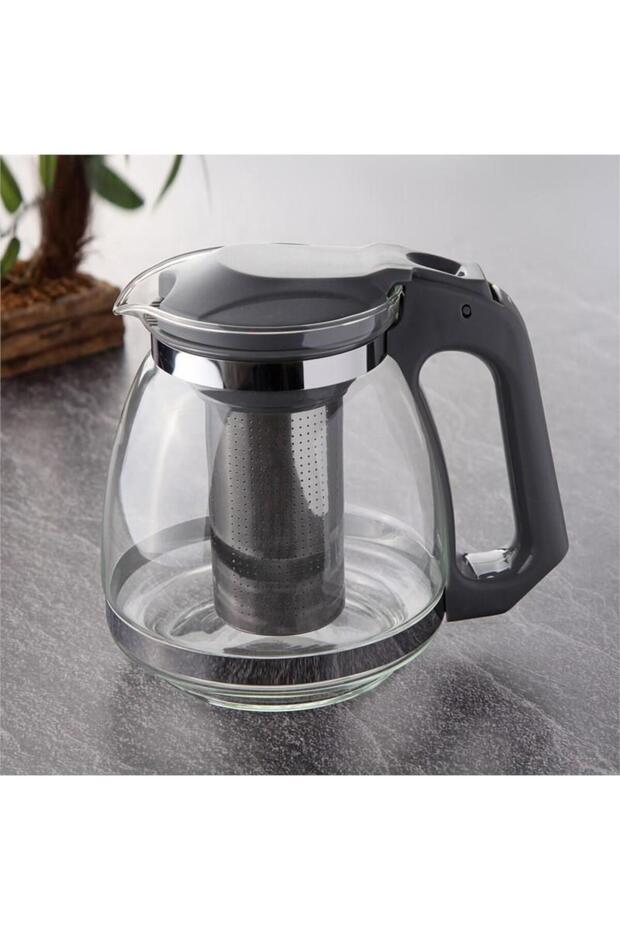 إبريق شاي زجاجي سعة 1500 مل مع مصفاة - Thn81502