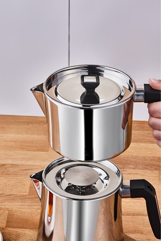 مجموعة إبريق الشاي الأسود Sivüple Maxi - 4