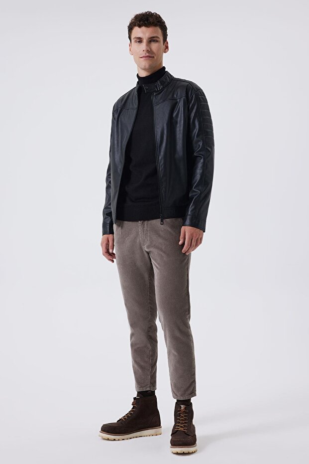 Derıc Erkek Mont Siyah - 1