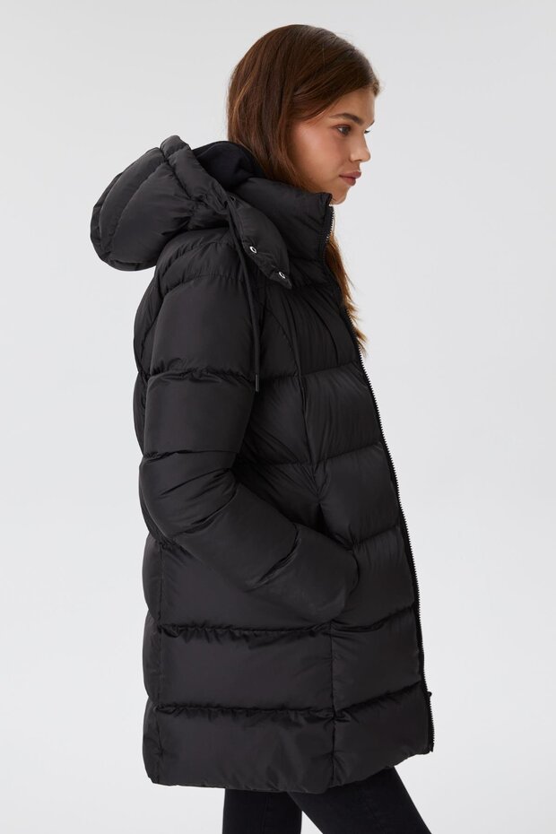 Alısa Kadın Mont Siyah - 3