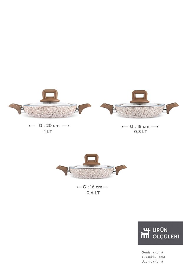 Biogranit Alice 6 Parça Sahan Set - 2