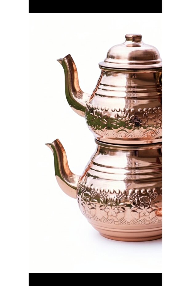 Copper Large Teapot - 3