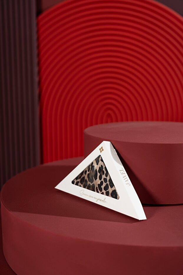 Şal moale cu model leopard de damă - 4