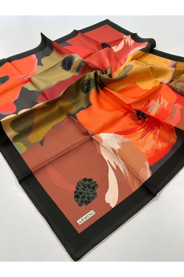 İpek Eşarp - 9145D-34 - Tivil - 1