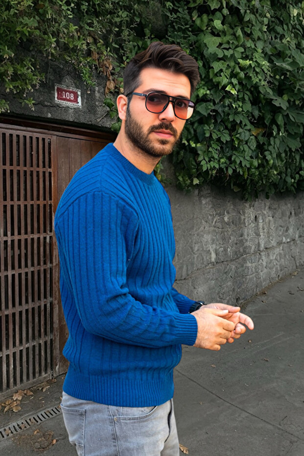 Pánský pletený svetr - 4