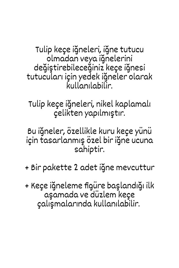 Keçe İğnesi Kalın - 6