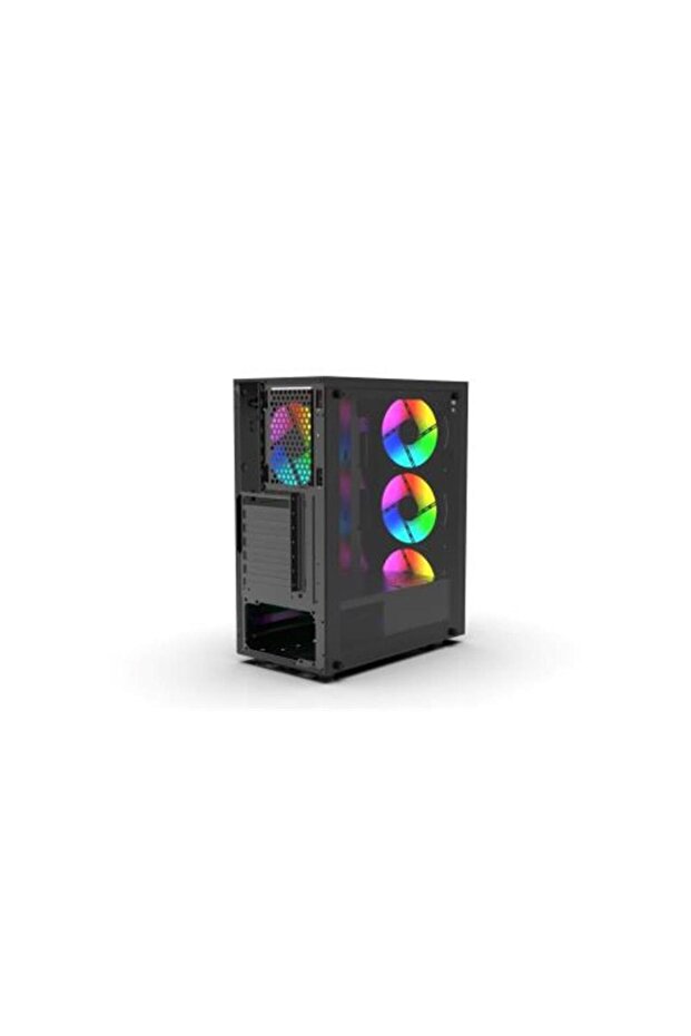 Emg-17XB 4X1200mm Kumandalı ARGB Fan Gaming Computer Case - 1