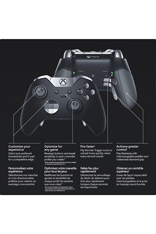 Xbox Wireless Controller Elite Series 2 Siyah - G - 5