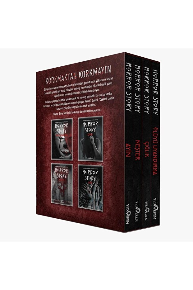 Horror Story Boxed 4 Book Set/ Kolektif / Yediveren
