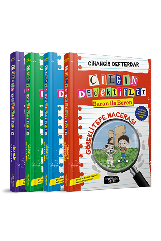ÇILĞIN DEDEKTİFLER 4 KİTAP SET