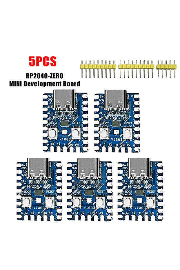 5PCS 1-10PCS RP2040-Zero RP2040 for Raspberry Pi Microcontroller PICO Development Board Dual-core Co
