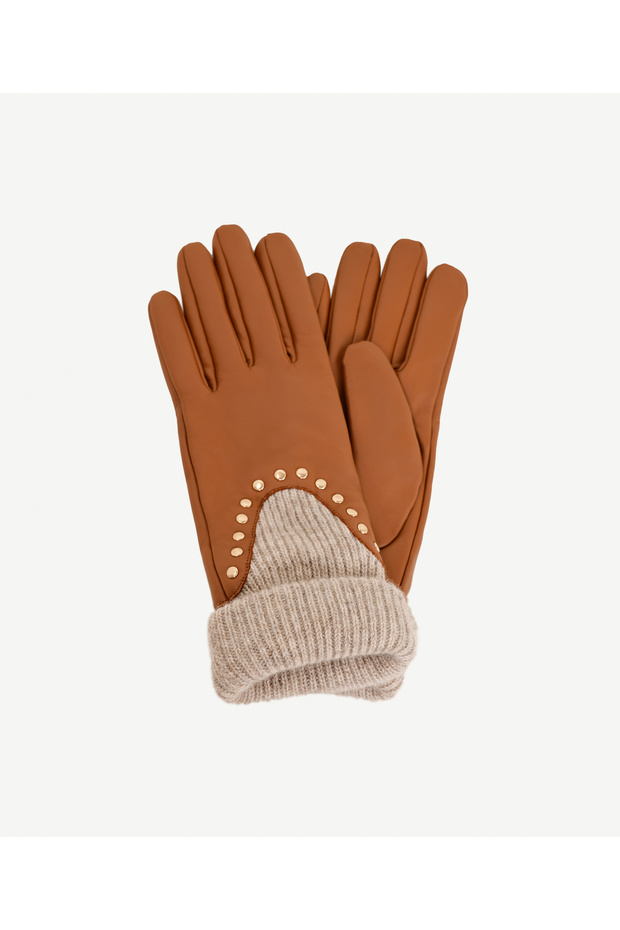 Triko Detaylı Eldiven - 1