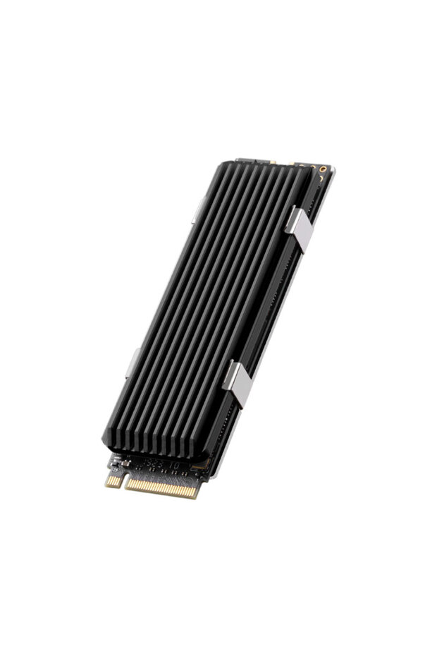 M2SR01-BK FinalCool M2SR01 M.2 SSD NVMe Heat Sink Heatsink M2 2280 SSD Hard Disk Aluminum HeatSink C