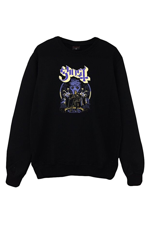 Ghost Printed Sweatshirt