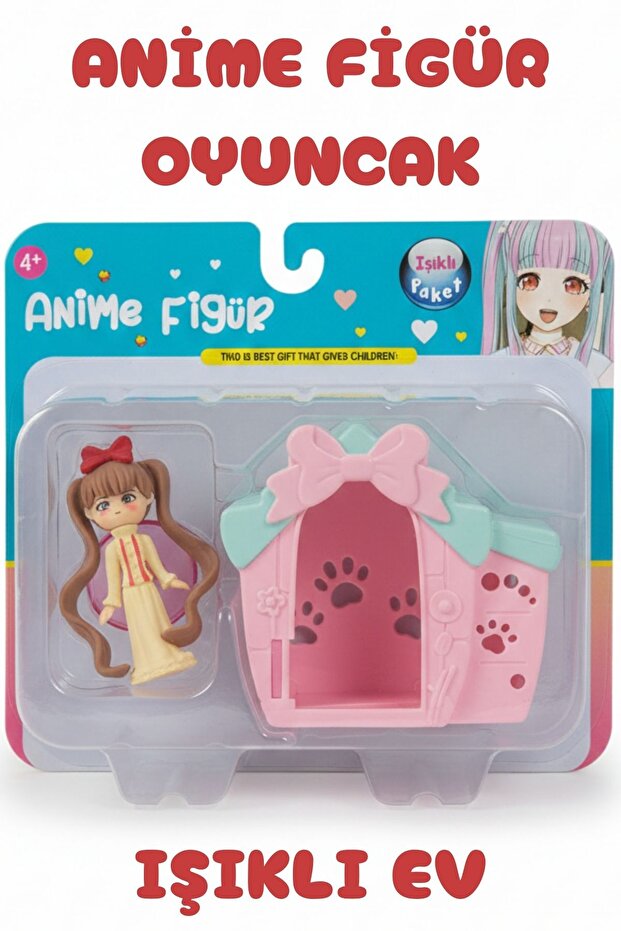 ANİME FİGÜR OYUNCAK IŞIKLI EV - 4