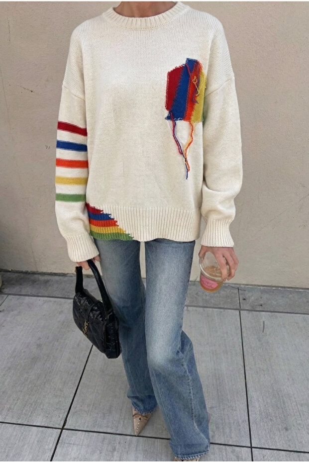 Oversize Triko Kazak - 3