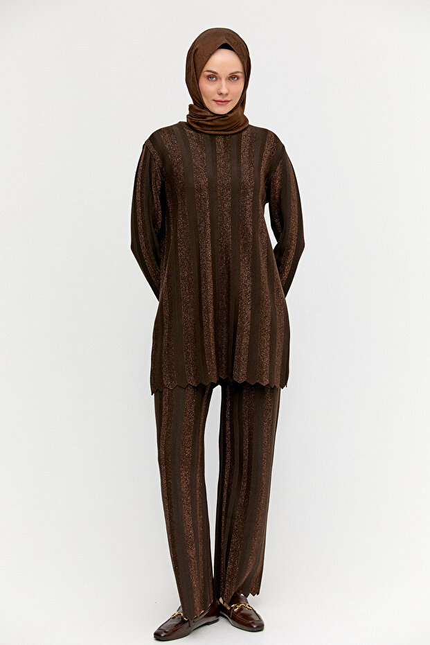 Simli Triko Tunik - 1