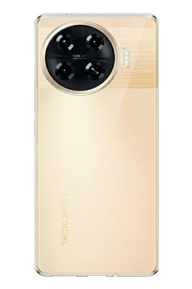 Tecno Spark 20 Pro+ Plus Compatible Transparent Silicone Case - 1