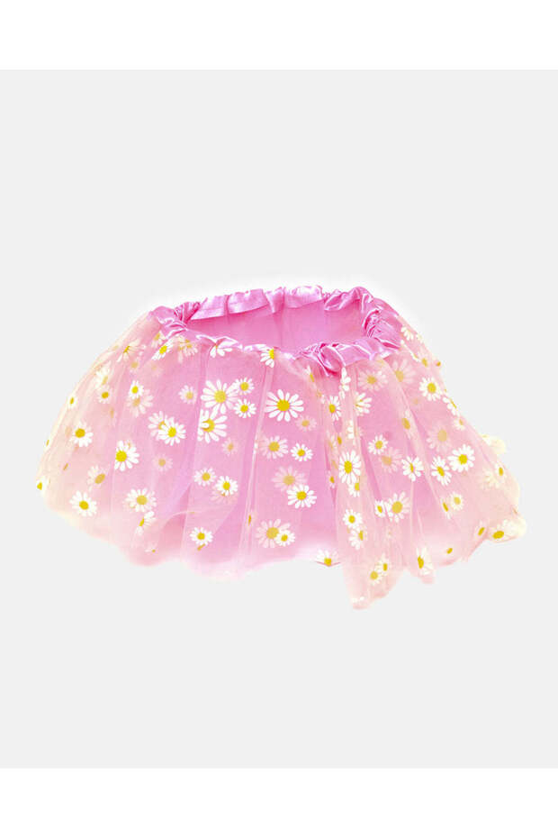 Girls Pink Bow Hair Clip And Veil Set (2 Piece)