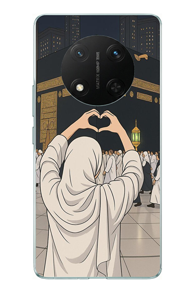 حافظة سيليكون متوافقة مع هاتف Honor X9C من Kabe Love مطبوع - 1