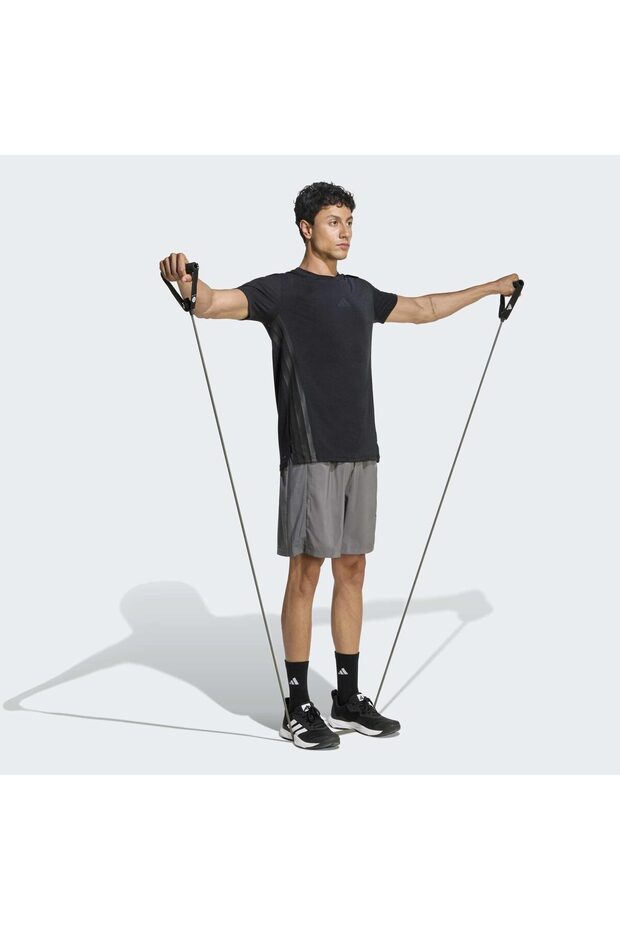 Workout Essentials Erkek Gri Şort (KD2949) - 3