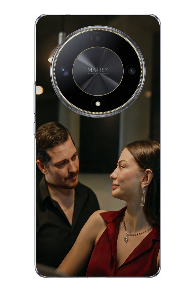 Honor X9B متوافق مع Eşref Rüya - حافظة سيليكون Eşref ونيسان مطبوع - 1