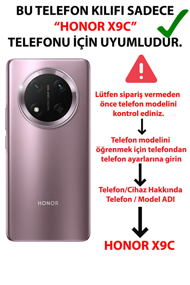 حافظة سيليكون شفافة متوافقة مع هاتف Honor X9C - 2