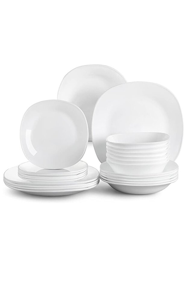 38 Pcs Opal ware Dinner set, Microwave & Freezer Safe, BPA-free.