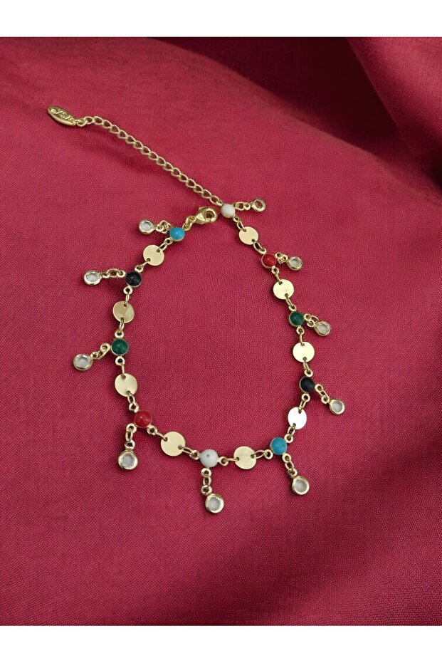 ÇELİK RENKLİ BONCUK HALHAL - 2