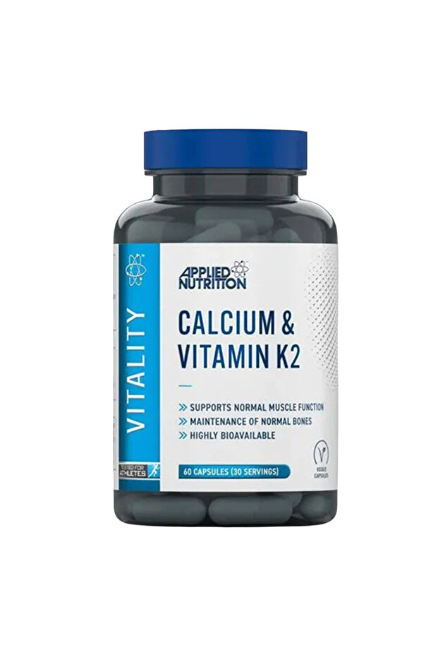 Calcium and Vitamin K 2, 60 Veggie Capsules