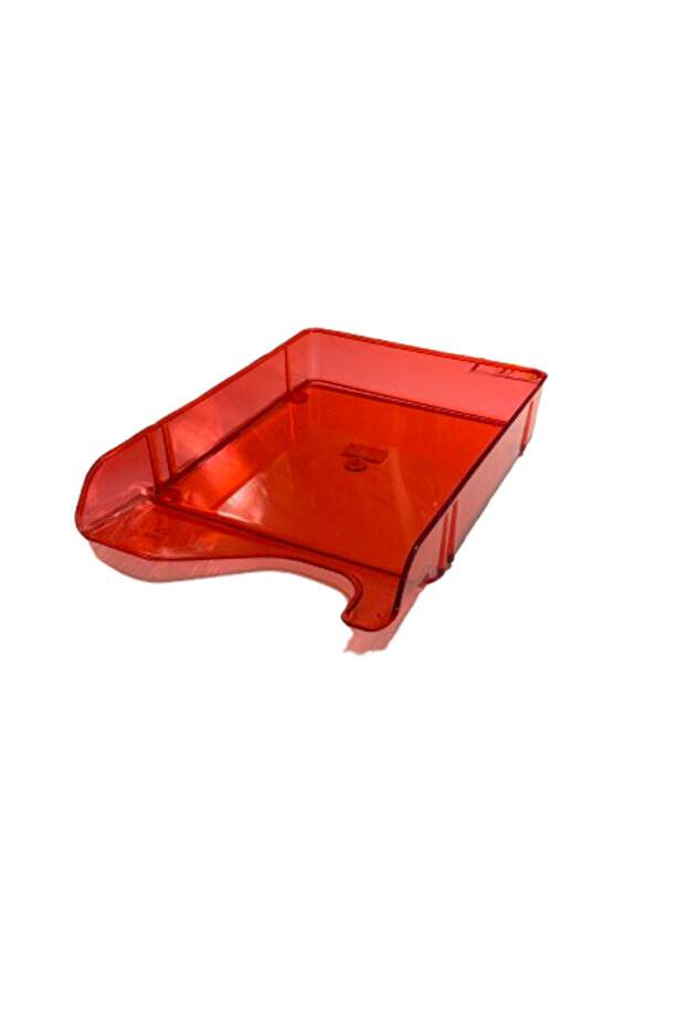 رف مستندات شفاف ملون قطعة واحدة - 3