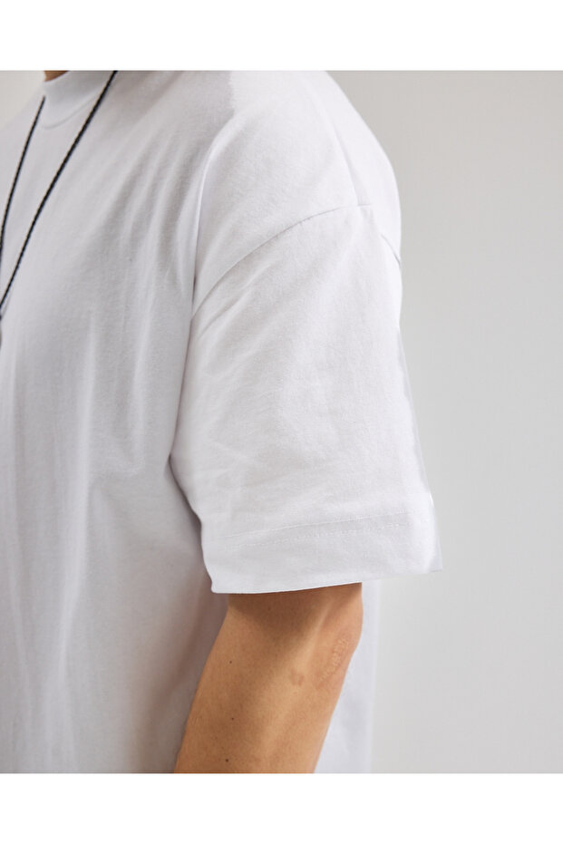 Μπλουζάκι Premium Crew Neck oversized - 7