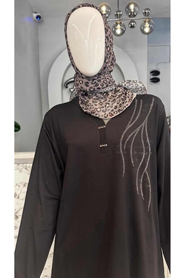 HP MERSERİZE BLUZ - 3