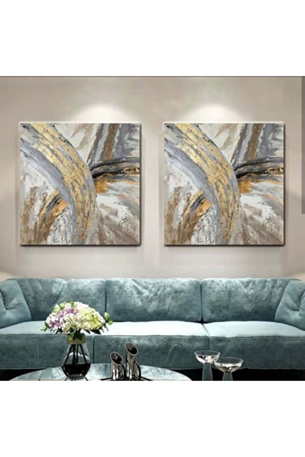 لوحات فنية مطبوعة على قماش الكانفس 80 ×80