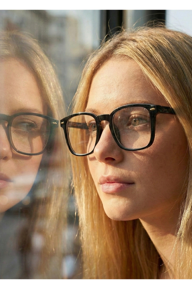 SİYAH MAVİ IŞIK KORUMALI ÜNİSEX - 3