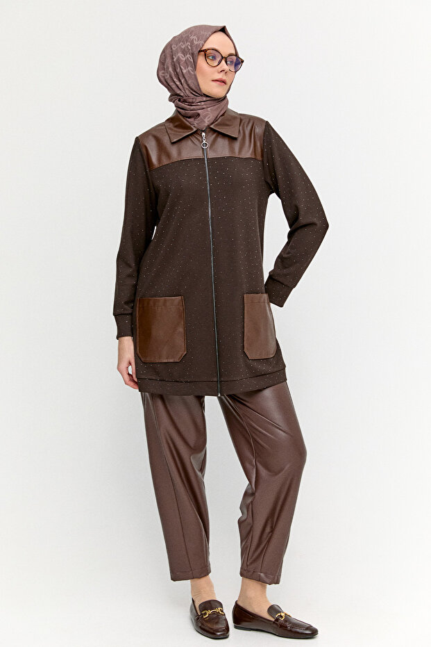 Suni Deri Pantolon - 2