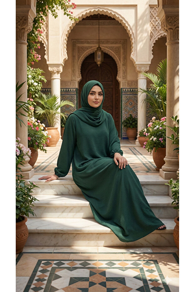 ثوب الحج والعمرة مع جيب وشال كهدية