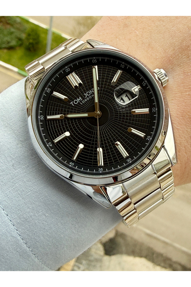 Steel Strap Men's Wristwatch